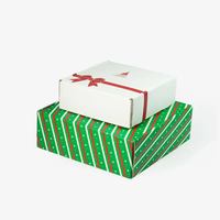 Lujo personalizado impreso Color ropa Postal correo caja de cartón cremallera Mailer envío ropa regalo cajas de embalaje