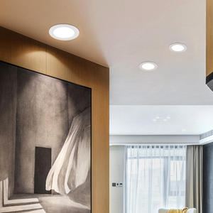 Modern 12V DC 8W Aluminum LED <b>Light</b> <b>Panel</b> Ceiling <b>Light</b> 7inch Diameter Low Voltage Daylight Indoor Recessed Install IP33 Rated - Product Image 3