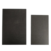 1.8mmx1220X2440mm MDF de couleur noire pour la stratification