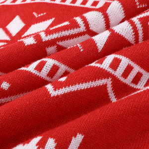 เสื้อคริสมาสต์คอกลมแขนยาวสำหรับผู้ชาย,เสื้อคลุมถักคอตตอนใส่ได้ทั้งชายและหญิง - Product Image 5