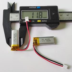 601230 3.7V 180mAh 301230 401230 451230 551230 501230 401235 501235 601235 충전식 리포 리튬 폴리머 배터리 (pcb 포함) - Product Image 4