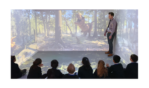 Finger-Touch-Lasers ensor Immer sive Projektion 360 Interaktiver Wand boden projektor Interaktive Projektion immer sives Klassen zimmer - Product Image 5