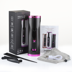 Portable Usb <strong>Cordless</strong> <strong>Automatic</strong> Hair <strong>Curler</strong> Rechargeable Air Display Temperature Ceramic <strong>Cordless</strong> Hair <strong>Curler</strong> - Product Image 4
