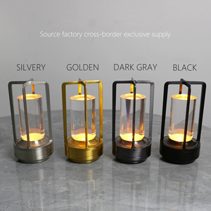 Nhà Máy Bán buôn Hot Bán nhà hàng cafe cắm trại bầu không khí USB có thể sạc lại cảm ứng di động LED ánh sáng ban đêm đèn bàn - Product Image 2