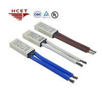 Protector Térmico Bimetálico Impermeable Serie HCET-B, Termostato Eléctrico/a Batería, Elementos Calefactores de Plástico para Calentadores de Agua