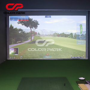 Machine colorée de jeu de sports de simulateur de <span class=keywords><strong>golf</strong></span> de réalité virtuelle de divertissement d'intérieur de parc 3D VR pour <span class=keywords><strong>le</strong></span> parc d'attractions - Product Image 6