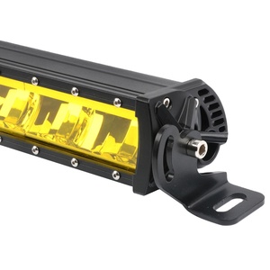 Barra de Luz LED Ultra Delgada para Automóvil de 10 20 30 40 50 52 Pulgadas, 3500K 6500K, Lámpara Antiniebla para Conducción, Trabajo, Todoterreno, <span class=keywords><strong>4x4</strong></span>, ATV, SUV, Camión, Tractor - Product Image 2