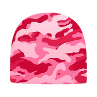 Gorro de Calavera con Estampado de Camuflaje Personalizado para Hombre, Gorro de Calavera con Logotipo Estampado para Ciclismo y Montañismo