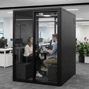Cabine de travail insonorisée modulaire à prix d'usine, vente chaude, pour réunion, téléphone, conversation, avec mobilier et ventilation - Product Image 1