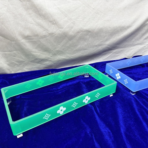 Vente en gros usine : Ensemble de 7 supports à gâteaux en acrylique pour buffet de pain et plateau de service alimentaire, idéal pour les fêtes, la décoration de Noël et de mariage - Product Image 1