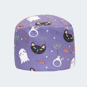 Cappelli Chirurgici a Forma di Zucca Natalizia, Berretti Medici <span class=keywords><strong>per</strong></span> Dottori con <span class=keywords><strong>Capelli</strong></span> Lunghi, Comodi Cappelli da Infermiera <span class=keywords><strong>per</strong></span> Halloween - Product Image 5