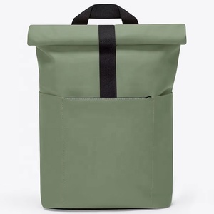 Sac à dos de voyage pour ordinateur portable en similicuir imperméable de qualité supérieure, personnalisé avec logo, pour hommes et femmes - Product Image 1