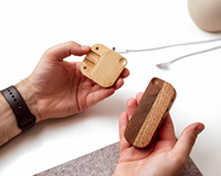 Organisateur de câbles en bois personnalisé, support magnétique pour câbles, clip de gestion des fils de bureau, organisateur de câbles pour le bureau et la maison