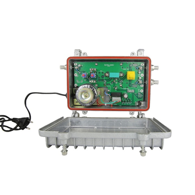 High Quality Cable TV 30 Gain Line Amplifier TV Booster WS-G200 for HFC Network