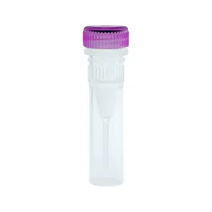 lab supplier disposable tube cryovials 1.5ML microtube 1.5ml external self standing cryovial tube cryogenic tube vial