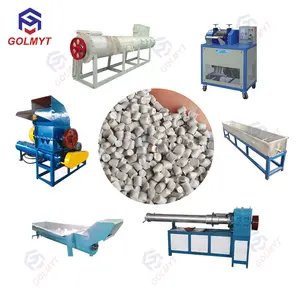 Plastic recycling granulator machine for waste agriculture film granules making machine price