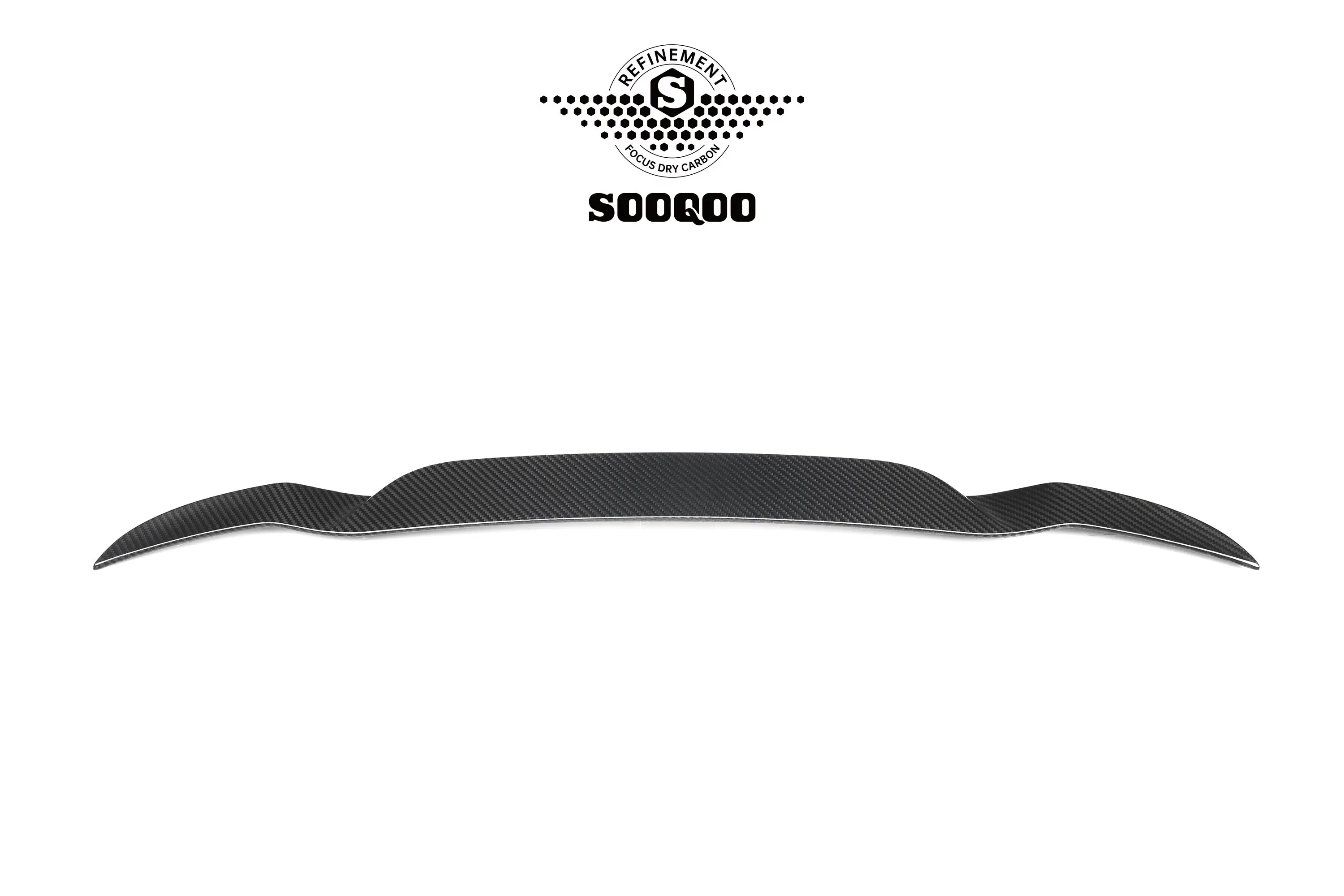 SOOQOO prezzi all'ingrosso presotto alettone alettone per auto in carbonio alettone BMW IX3/X3 G01 G08 spoiler per alettone posteriore BMW