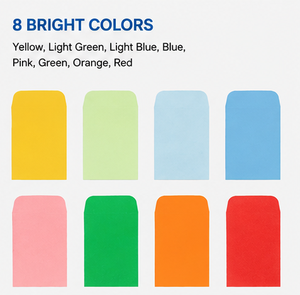 Sacs d'expédition rembourrés en polyéthylène de 8 couleurs vives pour la maison, le bureau et l'école - Product Image 1