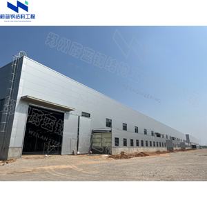 プレハブ軽量鉄骨構造建築物（Q355鋼材切断サービス付き、資材保管用に色カスタマイズ可能） - Product Image 5