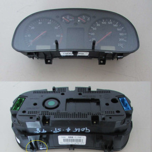 Quadro Strumenti Elettronico Usato per Volkswagen Golf Mk4 97-03 1J0919860 (20901 44b-1-D-12) - Product Image 1