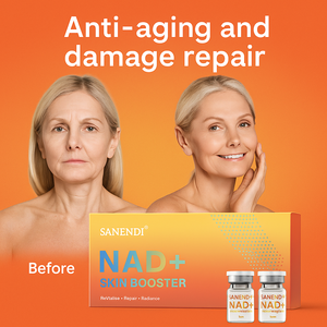 NAD Serum Peptide Whitening Anti Wrinkle Skin Renewal Hydrating Revitalizing Firming Radiance Treatment OEM Skincare Factory - Product Image 6