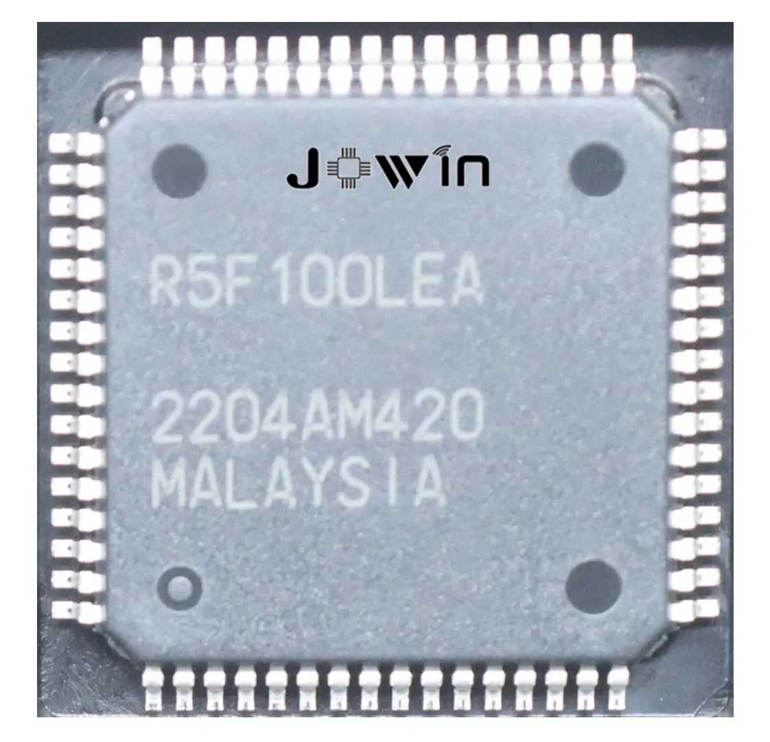 R5F100LEAFA New Original Microcontrollers RL78/G13 MCU 16-BIT 64KB LQFP-64 R5F100LEA