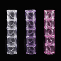 Conseils d'ongles en forme de bambou support de pratique Nail Art pratique présentoir bricolage support de formation des ongles
