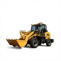 Offre Spéciale Chargeuse Frontale S-918 Capacité de Charge 800kg Godet 0.6m Quatre Roues Motrices Frein à Huile Mini Engin de Construction Garantie 1 An