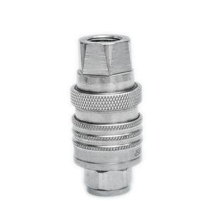 Acoplamiento rápido de tipo cerrado para equipos de construcción Acopladores rápidos hidráulicos de alto flujo tipo camión - Product Image 3