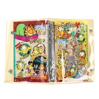 Album Kartu A7 Akrilik, Buku Tabungan Uang, Penyimpanan Uang Tunai, Album Foto Lucu DIY, Buku Catatan Kartun, Notepad Loose-leaf