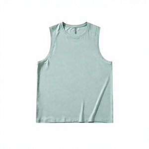 Gilet de course personnalisé pour homme en polyester à col rond, imprimé numérique, nouvelle collection été, pour entraînement fitness en extérieur, respirant et séchage rapide - Product Image 4