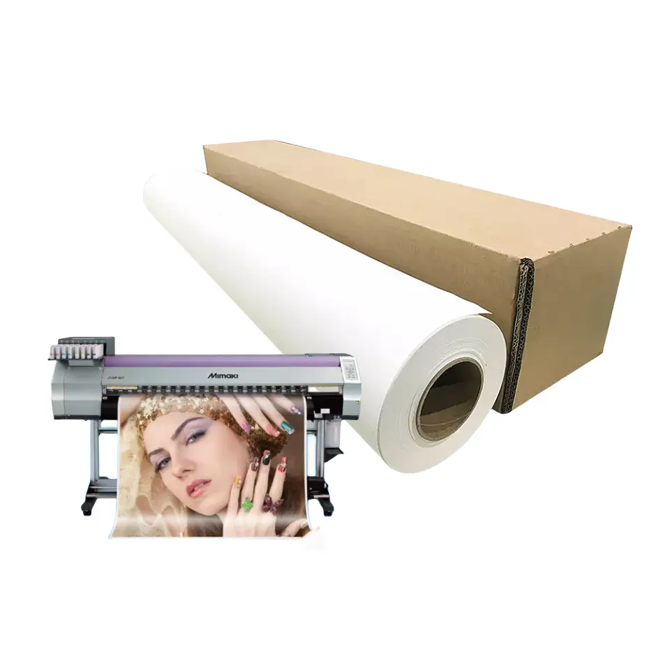 Lona De Algodão Fosco Para Impressão De Tintas De Pigmento Digital Canvas Rolls para Impressoras Epson Impressão Publicidade Canvas