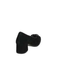 Cinzia Soft Escarpins Mary Jane pour femme, à enfiler, confortables, en daim, noirs, hauteur du talon 40 37 36