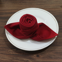 Nouveau style serviette en coton de haute qualité/serviette de cocktail utilisation de mariage et linge de table