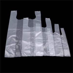 Rouleau de stockage de t-shirt en plastique Transparent, emballage alimentaire <span class=keywords><strong>Pla</strong></span> personnalisé écologique Shopping sacs bioplastiques - Product Image 2