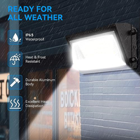 Haute qualité lumière du jour LED mur Pack lumière Design moderne lumière extérieure étanche IP65 75W 100W 150W décoration moderne applique murale