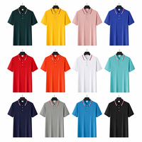Polo para Hombre, 100% Algodón, 180 g/m², Logotipo Personalizado, Proveedor de Fábrica OEM, Manga Corta, Tejido de Punto, Ropa Casual