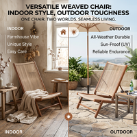 Meilleur prix : Lot de chaises longues modernes d'extérieur Meiqi avec table d'appoint en alliage, chaise inclinable portable pour balcon, patio, jardin, piscine