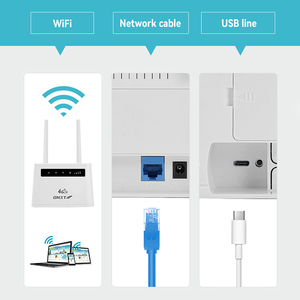 DNXT 4G LTE <span class=keywords><strong>Router</strong></span> Không Dây Với Pin Wifi Modem Với Khe Cắm Thẻ Sim Cho Nhà Ngoài Trời <span class=keywords><strong>Router</strong></span> Wifi <span class=keywords><strong>Router</strong></span> 4G Wifi - Product Image 4