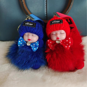 Porte-clés en peluche doux et mignon, forme 3D, design <span class=keywords><strong>de</strong></span> dessin animé, cadeau d'affaires haut <span class=keywords><strong>de</strong></span> gamme pour les boutiques <span class=keywords><strong>de</strong></span> bébés et les magasins <span class=keywords><strong>de</strong></span> maternité - Product Image 6