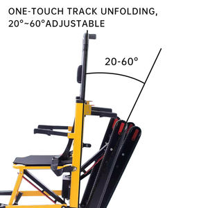 電動階段昇降折りたたみ式車椅子階段昇降車椅子3モーター付き障害者用 - Product Image 2