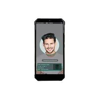 Terminal Portátil de Control de Asistencia con Reconocimiento Facial, Verificación de Identidad, Registro de Empleados y Estadísticas con Tarjeta IC/NFC 4G