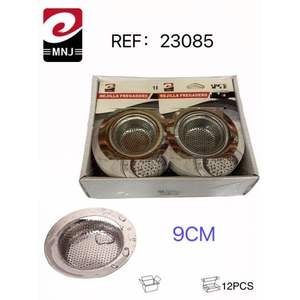 11cm Wide-Rim Perforated Metal Floor <b>Drain</b> REJILLA FREGADERO 12u Colander & Strainer with <b>Hair</b> <b>Catcher</b> Feature - Product Image 1