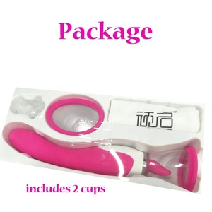 Nuovo <span class=keywords><strong>Dildo</strong></span> a Doppia Testa con Funzione di Leccata per Donne, Stimolazione del Punto G e Clitoridea, Impermeabile, Ricaricabile USB, 10 Modalità - Product Image 6