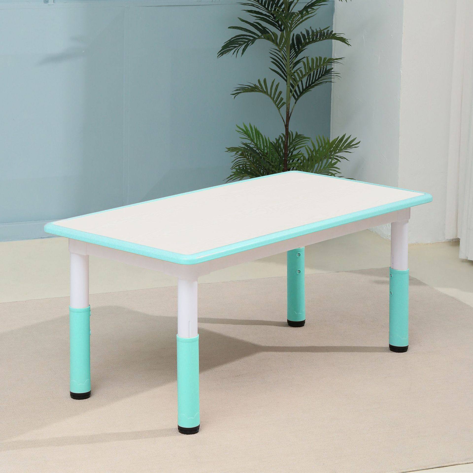 Mint Green + Wood desktop