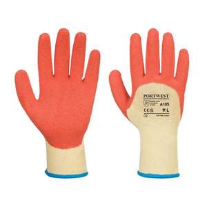 PORTWEST - A105Y1RXXL Grip Guante extra Amarillo/naranja-GUANTES EAN 5036108304943 - Product Image 1