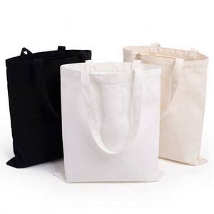 Bolsa de Compras Personalizada Reutilizable, Bolsa de Tela de Lona de Algodón con Impresión en Blanco, Bolsa de Tela con Logotipo - Product Image 2