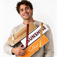 Boîte à tiramisu en papier avec logo personnalisé Sunshine, boîte à pâtisserie en papier pour tiramisu, boîte à chocolat, emballage en papier pour tiramisu