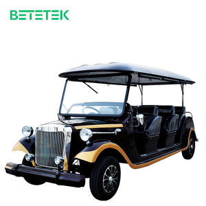 Voiture électrique rétro vintage de collection, moteur 4000W, vitesse 70 km/h, chariot de golf électrique 8 places ou plus pour routes non publiques - Product Image 2