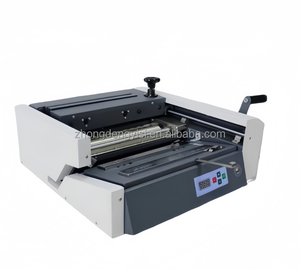 <b>Binding</b> Tool with Glue Desktop Semi-Automatic <b>Binding</b> <b>Machine</b> for Document File Books Notebooks Hot Glue <b>Binding</b> Device - Product Image 4